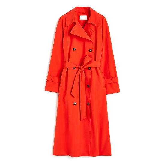 Picture of Silk Taffeta Duster Coat